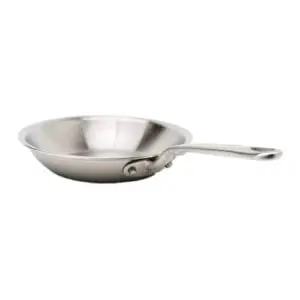 made in cookware - 8-inch stainless steel frying pan - stainless clad 5 ply construction - professional cookware