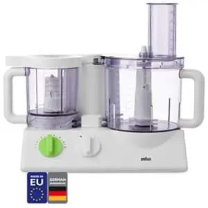 braun 12 in 1 multi-functional food processor | kitchen system with dual control technology, chopper, blender, juice extractor, citrus juicer and french fry disc-made in europe with german engineering